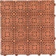 Műhelypadló - SwissDeck SportDeck 33,3 x 33,3 cm - Terracotta