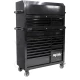 Szerszámos kocsi gyári-felszerelt 411 db-os 19 fiók CUSTOM S. FEKETE -